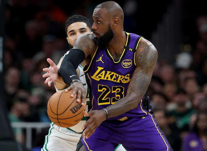 除圣誕大戰(zhàn)外，上周湖人vs凱爾特人創(chuàng)NBA近7年常規(guī)賽收視率新高