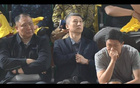 中國男籃教練郭士強(qiáng)、王晗觀戰(zhàn)北京VS山西比賽
