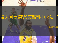 諾夫哥羅德VS莫斯科中央陸軍